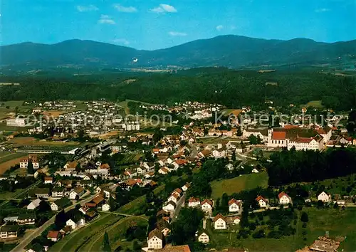AK / Ansichtskarte Metten_Donau Fliegeraufnahme Metten Donau