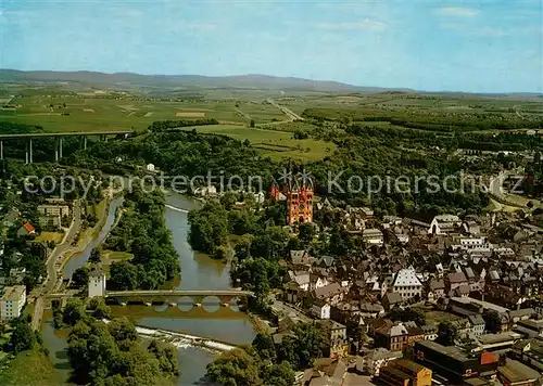 AK / Ansichtskarte Limburg_Lahn Fliegeraufnahme Limburg_Lahn