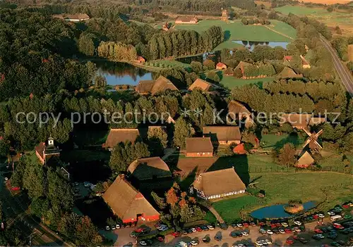 AK / Ansichtskarte Molfsee Freilichtmuseum Fliegeraufnahme Molfsee