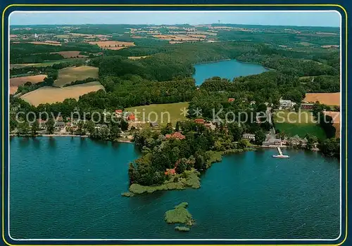 AK / Ansichtskarte Sielbeck_Holsteinische Schweiz Fliegeraufnahme Sielbeck