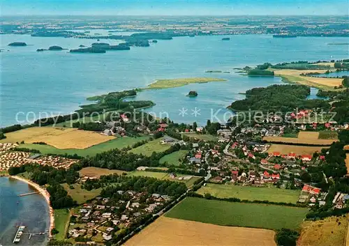 AK / Ansichtskarte Bosau Fliegeraufnahme Bosau