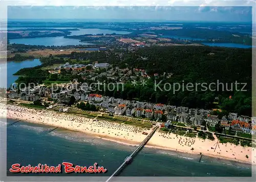AK / Ansichtskarte Bansin_Ostseebad Fliegeraufnahme Bansin_Ostseebad