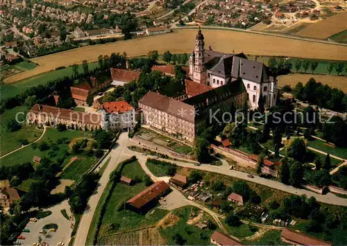 AK / Ansichtskarte Neresheim Abtei Fliegeraufnahme Neresheim
