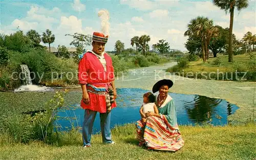 AK / Ansichtskarte Indianer_Native_American Seminole Indians of Florida  