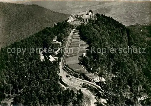 AK / Ansichtskarte Mont Sainte Odile_Mont Ste Odile Vue aerienne Arrivee de la route cote sud Mont Sainte Odile