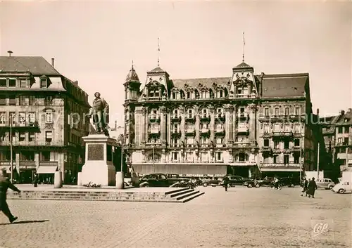 AK / Ansichtskarte Strasbourg_Alsace La Place Kleber Hotel Maison Rouge Strasbourg Alsace