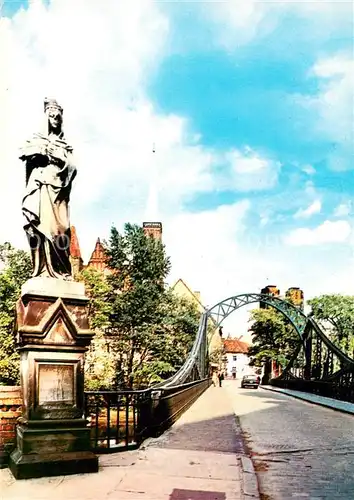 AK / Ansichtskarte Wroclaw Most Tumski Wroclaw