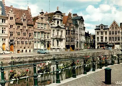 AK / Ansichtskarte Gand_Belgien Quai aux Bles Gand Belgien