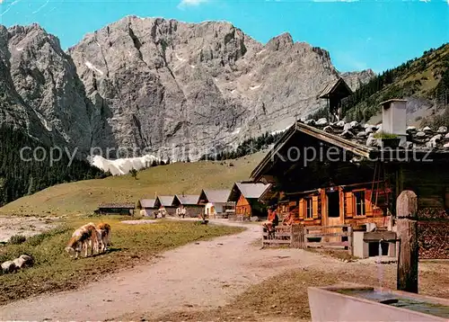 AK / Ansichtskarte Hinterriss_Tirol Eng Almen Karwendel Hinterriss Tirol
