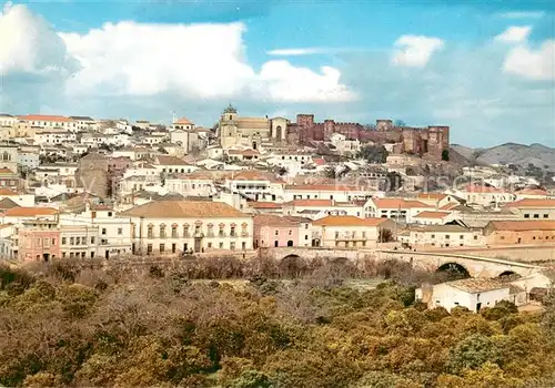 AK / Ansichtskarte Silves_Algarve Vista parcial de Silves Silves Algarve