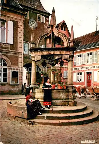 AK / Ansichtskarte Rosheim_Elsass_Lothringen Le Puits Rosheim_Elsass_Lothringen