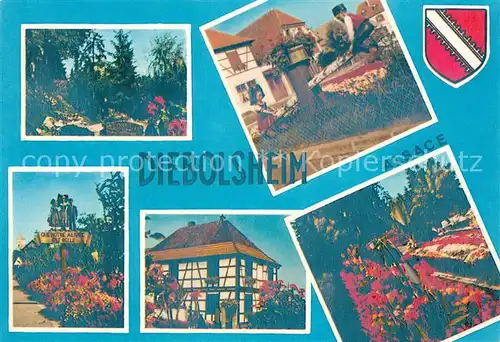 AK / Ansichtskarte Diebolsheim Premier Prix des Villages Fleuris Vue partielle Diebolsheim