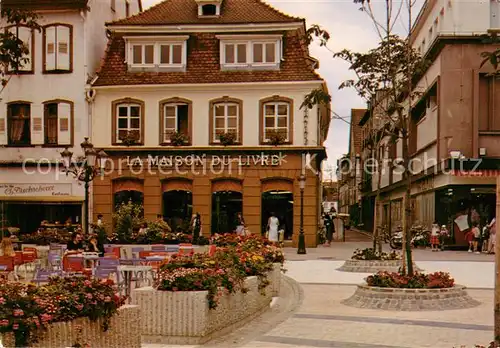 AK / Ansichtskarte Haguenau_Bas_Rhin Place dArmes Maison du livre Haguenau_Bas_Rhin