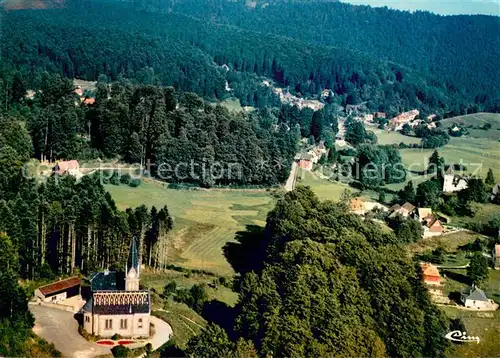 AK / Ansichtskarte Le_Hohwald Vue aerienne et leglise protestante Le_Hohwald