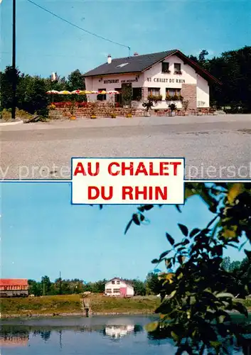 AK / Ansichtskarte Marckolsheim Restaurant Au Chalet du Rhin Marckolsheim