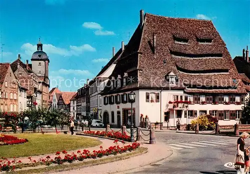 AK / Ansichtskarte Wissembourg La Maison du Sel et lhotel de ville Wissembourg