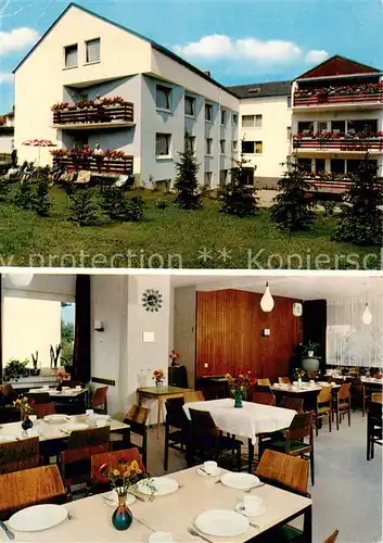 AK / Ansichtskarte Bad_Oeynhausen Pension Haus Daheim Gaststube Bad_Oeynhausen
