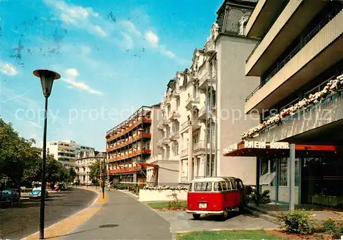 AK / Ansichtskarte Bad_Nauheim Ludwigstrasse im Kurviertel Bad_Nauheim