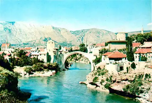 AK / Ansichtskarte Mostar_Moctap Panorama Mostar_Moctap