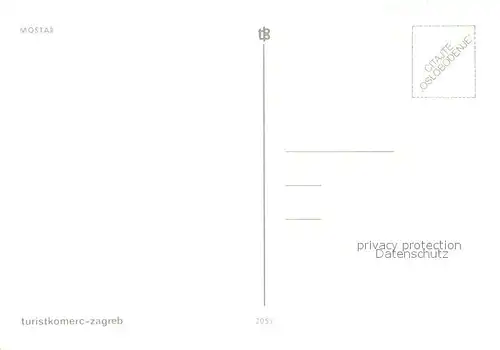 AK / Ansichtskarte Mostar_Moctap Teilansichten Mostar_Moctap
