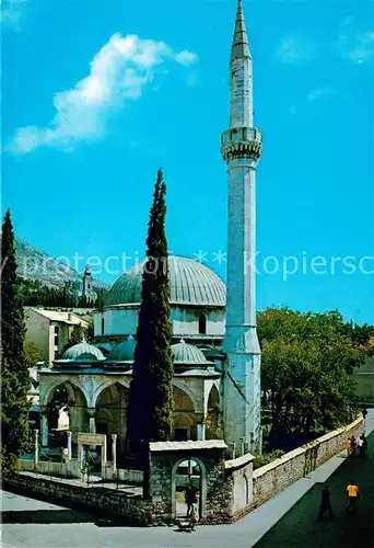AK / Ansichtskarte Mostar_Moctap Mosque of the Karadzozbey Mostar_Moctap