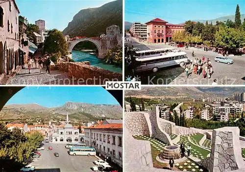 AK / Ansichtskarte Mostar_Moctap Teilansichten Mostar_Moctap