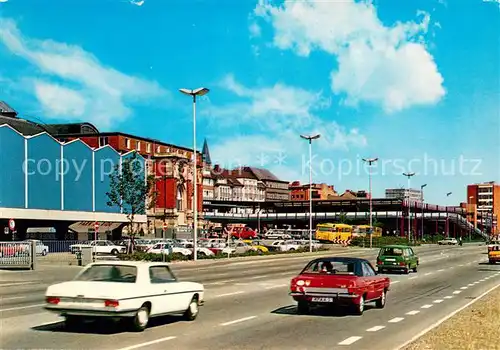 AK / Ansichtskarte Kiel Hauptbahnhof und ZOB Kiel