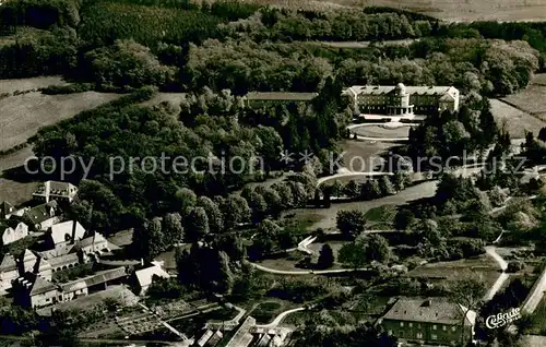 AK / Ansichtskarte Bad_Hermannsborn Kurort Moorbad Kurhaus Fliegeraufnahme Bad_Hermannsborn