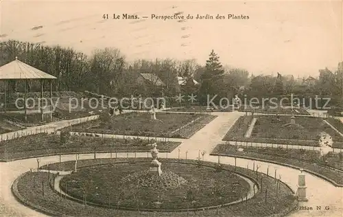 AK / Ansichtskarte Le_Mans_Sarthe Perspective du Jardin des Plantes Le_Mans_Sarthe