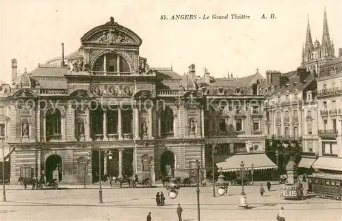 AK / Ansichtskarte Angers Grand Theatre Angers