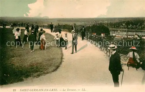 AK / Ansichtskarte Saint Germain en Laye La Terrasse Saint Germain en Laye