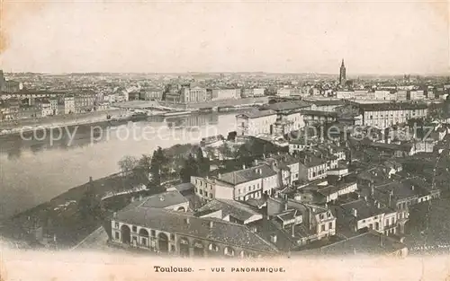 AK / Ansichtskarte Toulouse_Haute Garonne Vue panoramique Toulouse Haute Garonne