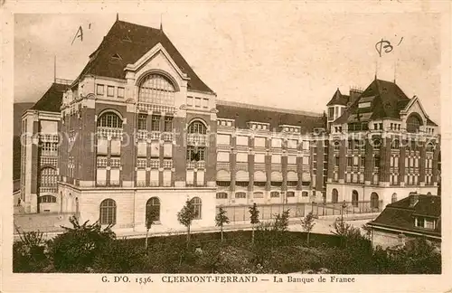 AK / Ansichtskarte Clermont Ferrand La Banque de France Clermont Ferrand