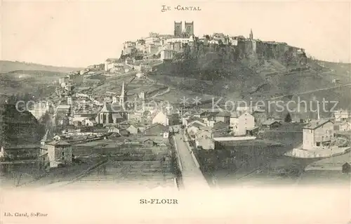 AK / Ansichtskarte Saint Flour_Cantal Vue generale Saint Flour Cantal
