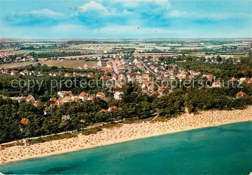 AK / Ansichtskarte Timmendorfer_Strand Ostseeheilbad Fliegeraufnahme Timmendorfer_Strand