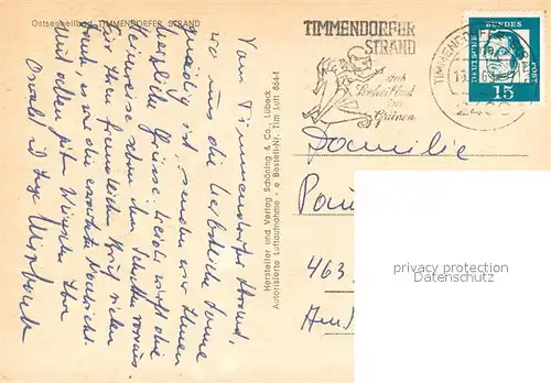 AK / Ansichtskarte Timmendorfer_Strand Ostseeheilbad Fliegeraufnahme Timmendorfer_Strand