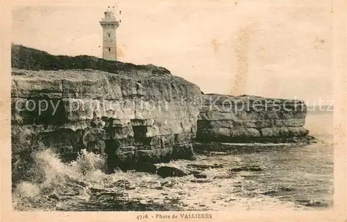 AK / Ansichtskarte Leuchtturm_Lighthouse Phare de Vallieres  