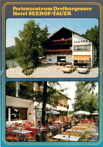 AK / Ansichtskarte Rothau_Dreiburgensee Ferienzentrum Hotel Seehof Tauer Freiterrasse 