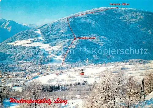 AK / Ansichtskarte Lienz_Tirol Hochsteinbahn mit Venedigerwarte Lienz Tirol