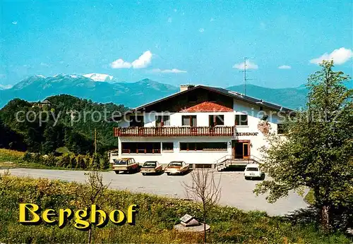 AK / Ansichtskarte Hohenems Gasthof Berghof Restaurant undPension Hohenems