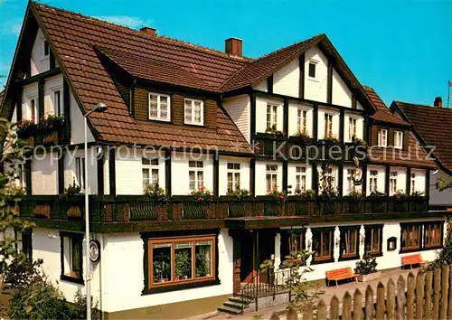 AK / Ansichtskarte Baiersbronn_Schwarzwald Hotel Gasthof Hirsch Baiersbronn Schwarzwald