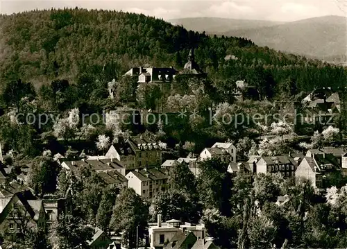 AK / Ansichtskarte Siegen_Westfalen Blick zum Oberen Schloss Siegen_Westfalen