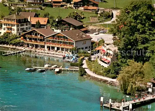 AK / Ansichtskarte Faulensee Strandhotel Seeblick Faulensee