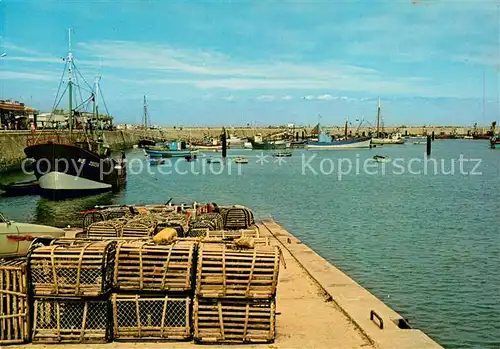 AK / Ansichtskarte Ile_de_Noirmoutier lHerbaudiere Le port de peche Ile_de_Noirmoutier