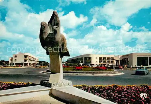 AK / Ansichtskarte Saint_Jean_de_Monts Esplande de la mer et avenue de la foret Oiseaux de mer Saint_Jean_de_Monts