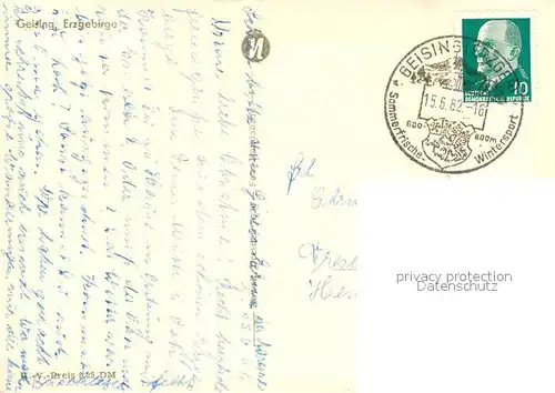 AK / Ansichtskarte Geising_Erzgebirge Panorama Geising Erzgebirge