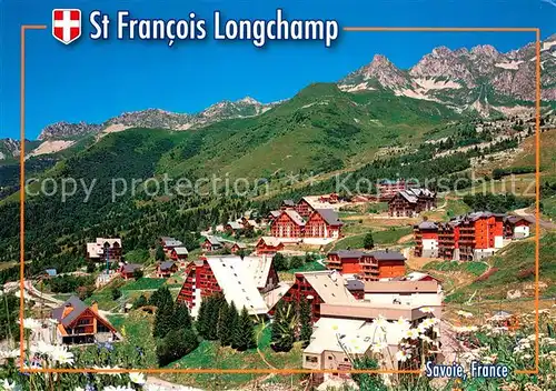 AK / Ansichtskarte Saint Francois Longchamp La station au pied du Massif de la Lauziere Saint Francois Longchamp