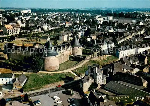 AK / Ansichtskarte Pontivy Le Chateau eleve par Jean II de Rohan Vue aerienne Pontivy