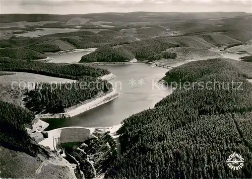 AK / Ansichtskarte Okertalsperre Fliegeraufnahme Okertalsperre