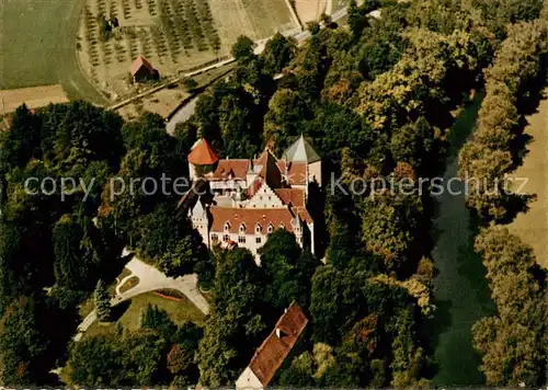 AK / Ansichtskarte Jagsthausen_Heilbronn Goetzenburg Fliegeraufnahme Jagsthausen_Heilbronn